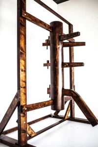 Wing Chun Wooden Dummy with Structure - Imagen 1 de 11