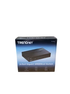 TRENDnet TEG-S82g 8-Port Gigabit GREENnet Desktop Metal Case Ethernet Switch - Photo 1/4