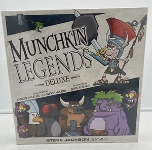 MUNCHKIN LEGENDS DELUXE SET SEALED STEVE JACKSON GAMES - Picture 1 of 6