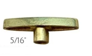 Replacement T Key for Sankyo Music Box Movements Brass size 5/16" No returns - Picture 1 of 1