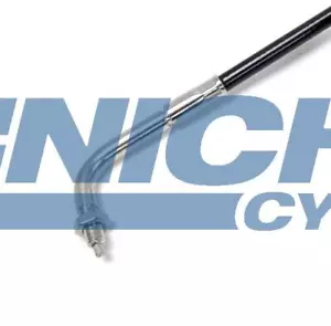 Mikuni VM30 VM32 VM34 Keihin Cromo Codo Roscado 40" Acelerador - Cable de tracción - Imagen 1 de 2