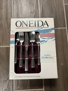 ONEIDA OCEANIC 65 pz/12 Acciaio Inox NUOVO IN SCATOLA - Foto 1 di 2