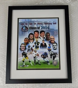 2016 Pro Football Hall of Fame 8"x10 NFL lizenziertes Foto (12"x 18" gerahmt) - Bild 1 von 7