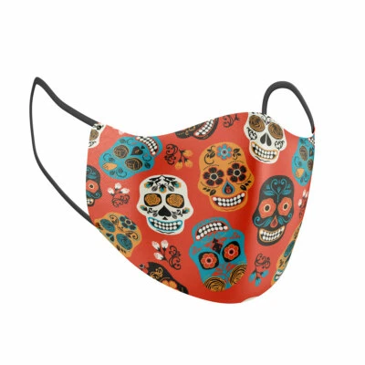 Day of the Dead Adult Face Mask - Image 1 of 3
