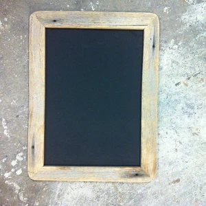 A3 Rustic Recycled Timber Chalkboard, Old Skool Retro Blackboard, - Picture 1 of 6