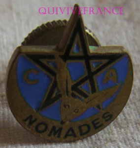 IN30458 - INSIGNE Compagnies Nomades d’ALGERIE, en réduction, 18 mm - Picture 1 of 2