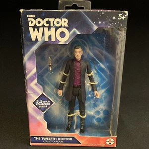 DOCTOR WHO 12th Dr Purple Shirt Figure Box Damaged - Picture 1 of 14