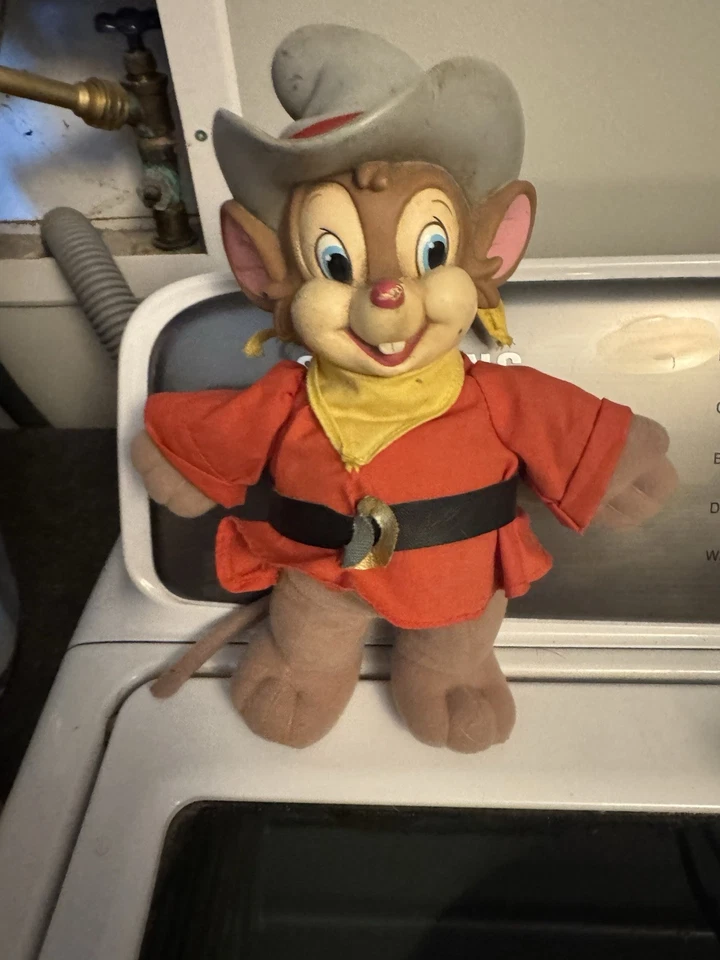 Peluche grande Tyco Fievel An American Tail 1991 original - Fievel Goes West *RARO* Foto 1 de 1