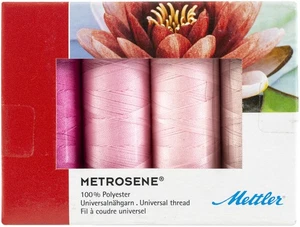 Kits de roscas de metroseno Mettler 4/paquete-rosa - ME49161-ROSA - Imagen 1 de 2