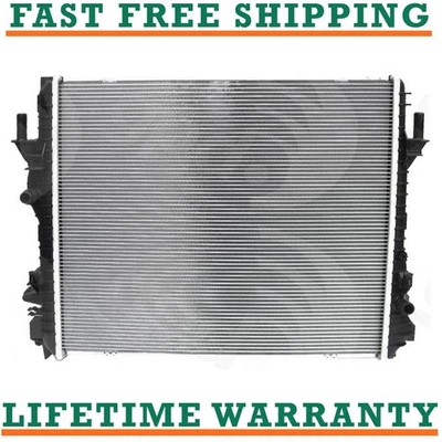 Radiator For 14-18 Jaguar F-Type XKR 2.0L 5.0L 3.0L Free Shipping - Image 1 of 4
