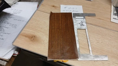 Pontiac GTO 1966-67/LeMans inserto de control de calefacción con aire acondicionado #10-9-1 Foto 1 de 4