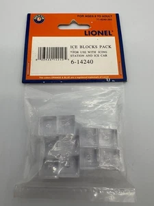 Bloques de hielo Lionel 6-14240 para estación de hielo y coche de hielo - Imagen 1 de 2