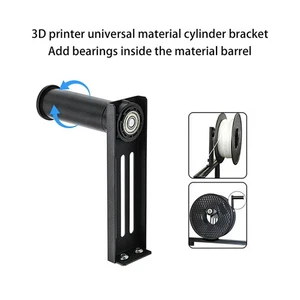 Filament Holder Spool Support Compatible With PLA ABS TPU PETG 3D Printer Ma _ko - Photo 1/15