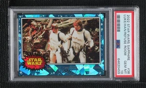 2022 Topps Chrome Sapphire Edition Star Wars Luke Skywalker Han Solo PSA 10 07qw - Picture 1 of 3