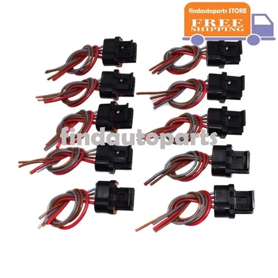 10X Reparación Arnés Coleta Cable Conector Enchufe PT1929 Para Chevrolet C1500 K1500 Foto 1 de 4