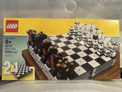 LEGO 40174 Iconic Chess Set 2-in-1 - (Box Wear/Tape Shift) See Photos -  Retired - Image 1 of 4