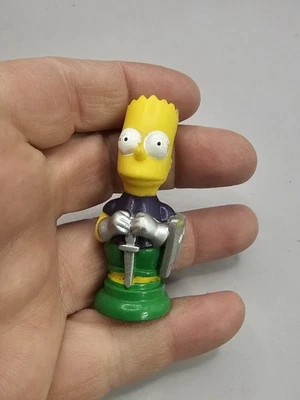 Figura de barba de ajedrez 3D de colección de Los Simpson pieza de repuesto 1991 camisa púrpura Foto 1 de 4