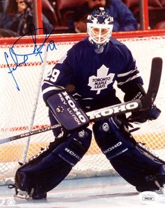 Felix Potvin Signed 8x10 Toronto Maple Leafs Color Photo - JSA Authentication - Picture 1 of 4