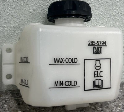 Caterpillar CAT 285-5794 Radiator Coolant Overflow Recovery Bottle OEM New - Image 1 of 4