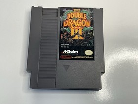 Sistema de entretenimiento Nintendo NES cartucho Double Dragon 3 probado 