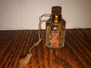 Botella de perfume miniatura vacía Schulton "Old Spice" de 1930 pintada a mano - Imagen 1 de 7