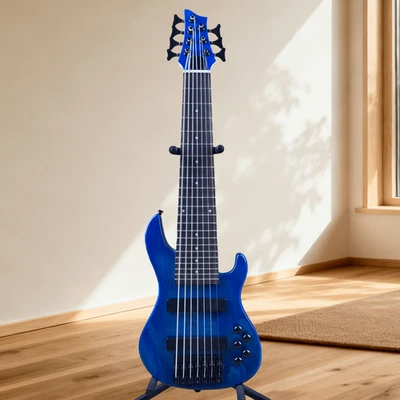 Mini Bass Electric Guitar Maple Neck 7-String Rosewood Fretboard 35"Holiday Gift - Image 1 of 4