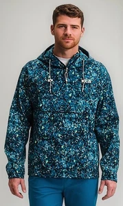 North Face Printed Class V Anorak Lightweight Pullover Jacket Men’s Size M - Picture 1 of 14