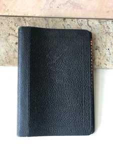 Vintage Spiral Hard-Bound Notebook / Planner / Alphabetical Tabs - Picture 1 of 16