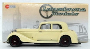 Lansdowne Models 1/43 Scale LDM61A - 1937 Jensen 3.5 Litre S-Type - Cream - Picture 1 of 5