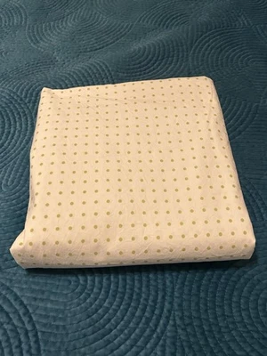 Ralph Lauren Blanco y Gris LUNARES - SÁBANA PLANA ~Doble Completo~ CRISP Muy Bonito Foto 1 de 3