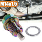 M14x1.5 Car Magnetic Engine Oil Drain Plug Nut Screw Bolt Sump Nut Accessories Suzuki XL7