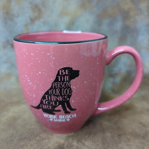 Taza Be The Person Your Dog Thinks You Are divertida taza de café cachorro York Beach ME - Imagen 1 de 6