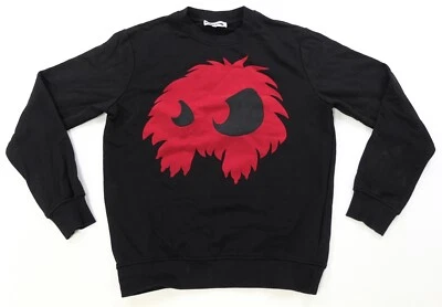 Camiseta Rara ALEXANDER MCQUEEN MCQ Chester Sun Monster Ropa de Calle Negra Roja Talla L Foto 1 de 4