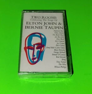 Two Rooms Elton John & Bernie Taupin Cassette Tape Still Sealed New - Picture 1 of 3