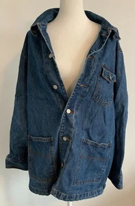BILL BLASS Jeanswear Woman's 1XL Denim 100% Cotton Jean Jacket with Pockets - Picture 1 of 20