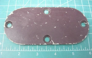 Harley-Davidson OEM 92-99 Dyna Black Primary Cover Inspection Plate 60529-90 - Picture 1 of 5