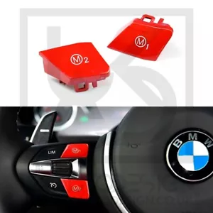 Pulsante BMW Rosso M1 M2 M2 M3 M4 M5 M6 X5M X6M F87 F80 F82 F83 F10 F06 F12 F85 F86 - Foto 1 di 5