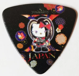 X JAPAN Yoshiki × Sanrio Hello Kitty Collabo Yoshikitty Pick schwarz aus Japan - Bild 1 von 2