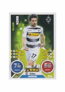 2017 Match Attax 16/17 - 256 - Julian Basket