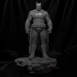 Batman Dark Knight 3D Printing Unpainted Model GK Blank Kit Sculpture In Stock - Picture 1 of 6
