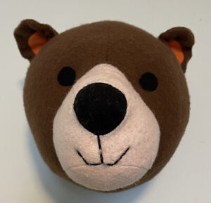 Target Exclusive Pillowfort 14" Stuffed BEAR Head Hanging Wall Decor