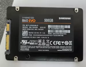 Samsung MZ7LH500HMJD MZ-76E500 860 EVO Series V-NAND 500GB SSD - Picture 1 of 1