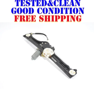 2007 - 2010 BMW X5 E70 REGULADOR DE JANELA TRASEIRA ESQUERDA DO LADO DO MOTORISTA E MOTOR FABRICANTE DE EQUIPAMENTO ORIGINAL - Imagem 1 de 4