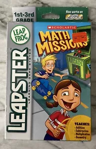 LeapFrog Leapster Lernspiel schulische Mathe-Missionen, vollständig in Box - Bild 1 von 5