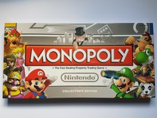  MONOPOLY NINTENDO Collector's Edition Board Game 2010 Edition Sealed 