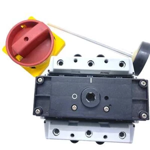 Interruptor de desconexión de motor de altavoz + zapata 315A montaje frontal 3P LA7-315-1753 encendido/apagado - Imagen 1 de 8
