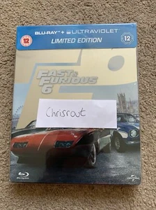 FAST & FURIOUS 6 Steelbook OOP Like New - Picture 1 of 2