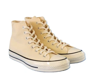 Converse Men's Chuck Taylor All Star 70 Hi Recycled Canvas Lemon Drop A00458C g - Picture 1 of 7