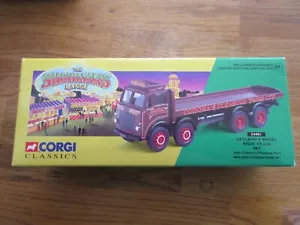 Corgi 24401 Leyland 8 Wheel Rigid Truck Set John Codona's Pleasure Fairs - Mint - Picture 1 of 4