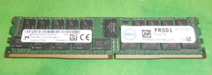 DELL MICRON 32GB 2Rx4 PC4-2133P ECC REG SERVER MEMORY @ Y - Picture 1 of 3